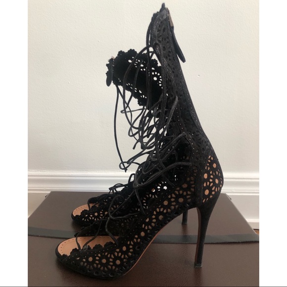 Alaia suede sandal - Picture 3 of 9